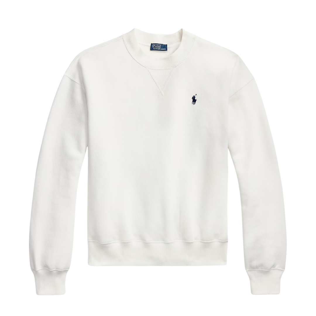 Polo Ralph Lauren Classic Crewneck Sweatshirt 'White'