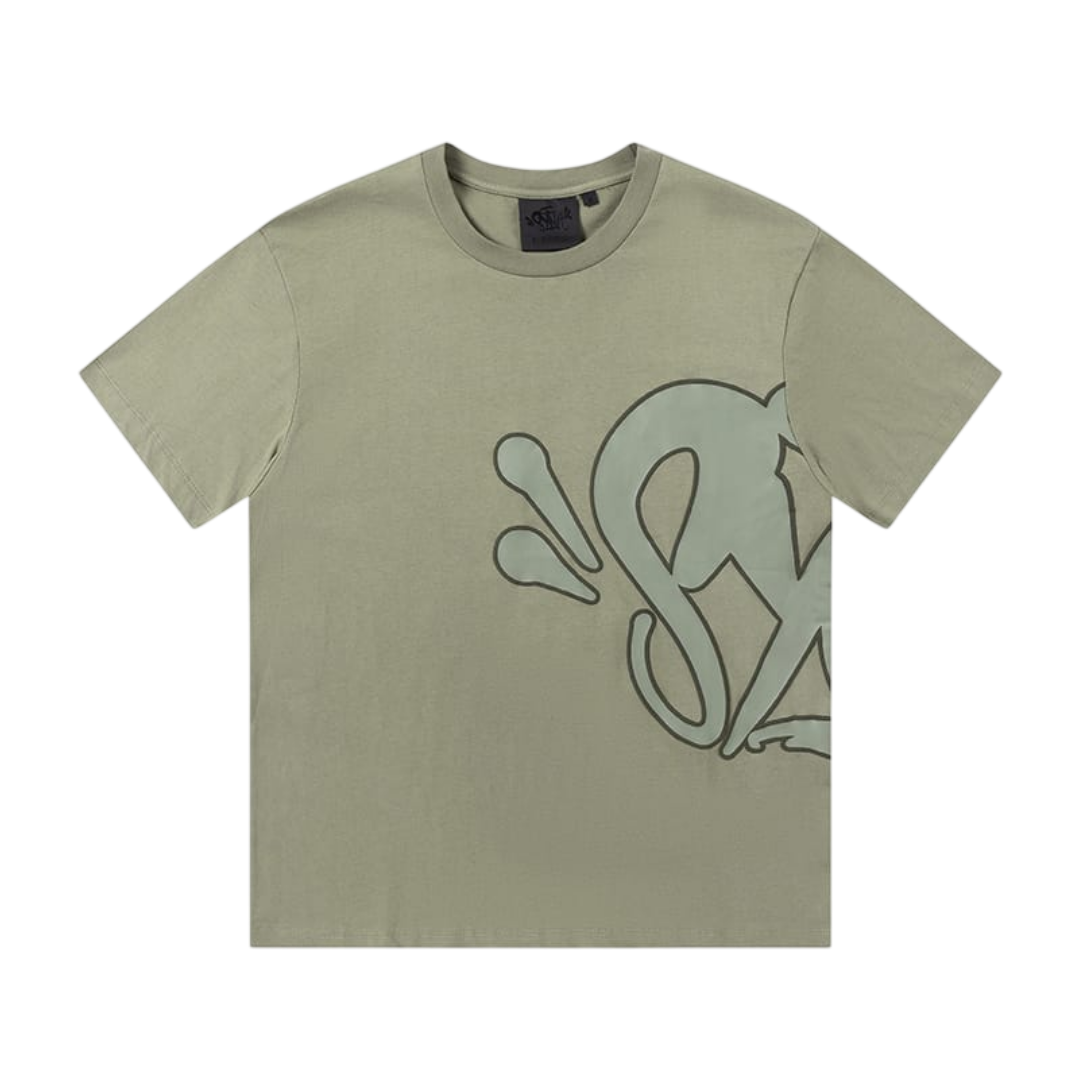 Syna World Side Logo T-Shirt 'Green'
