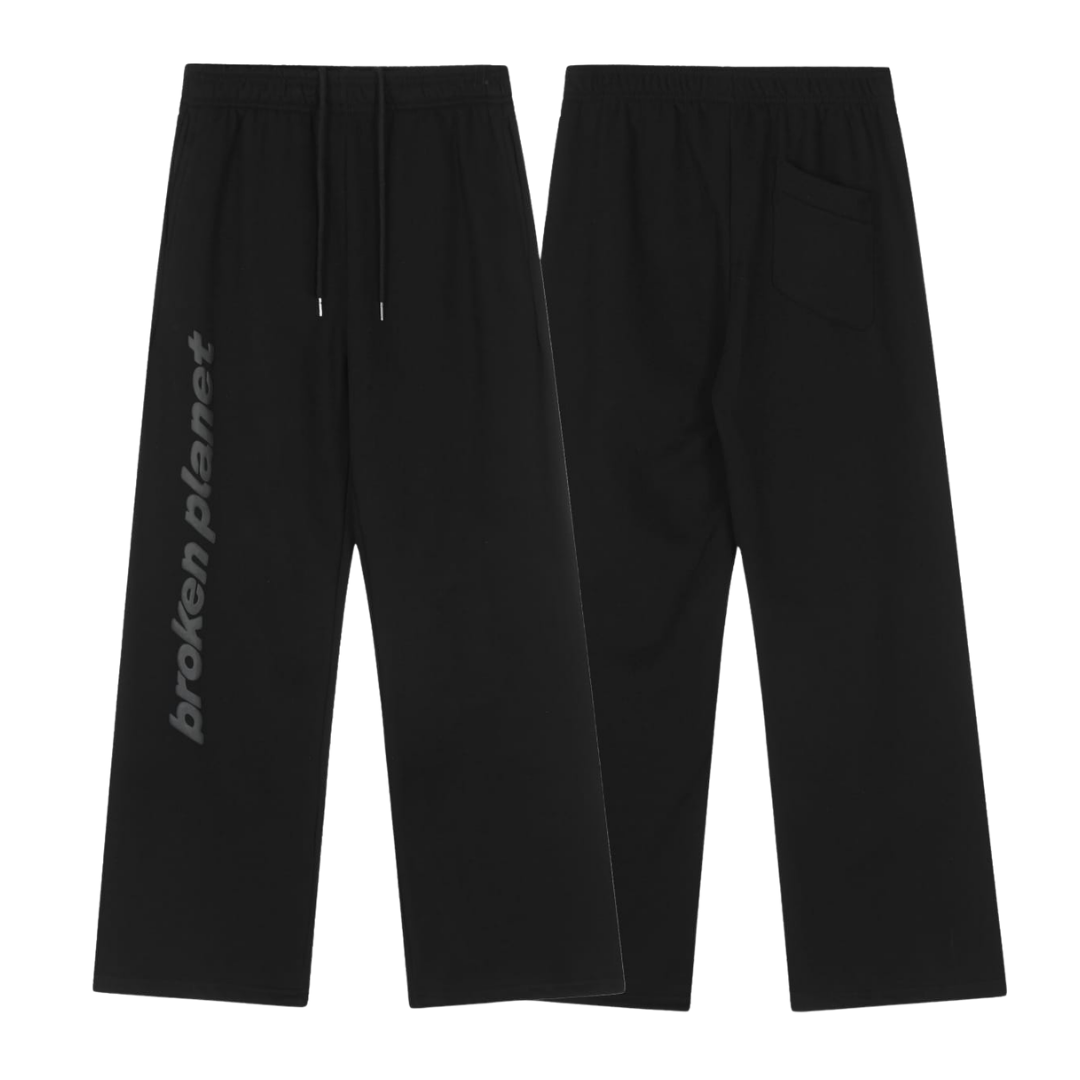 Broken Planet "Hearts Are Made To Be Broken" Sweatpants 'Black/Pink'