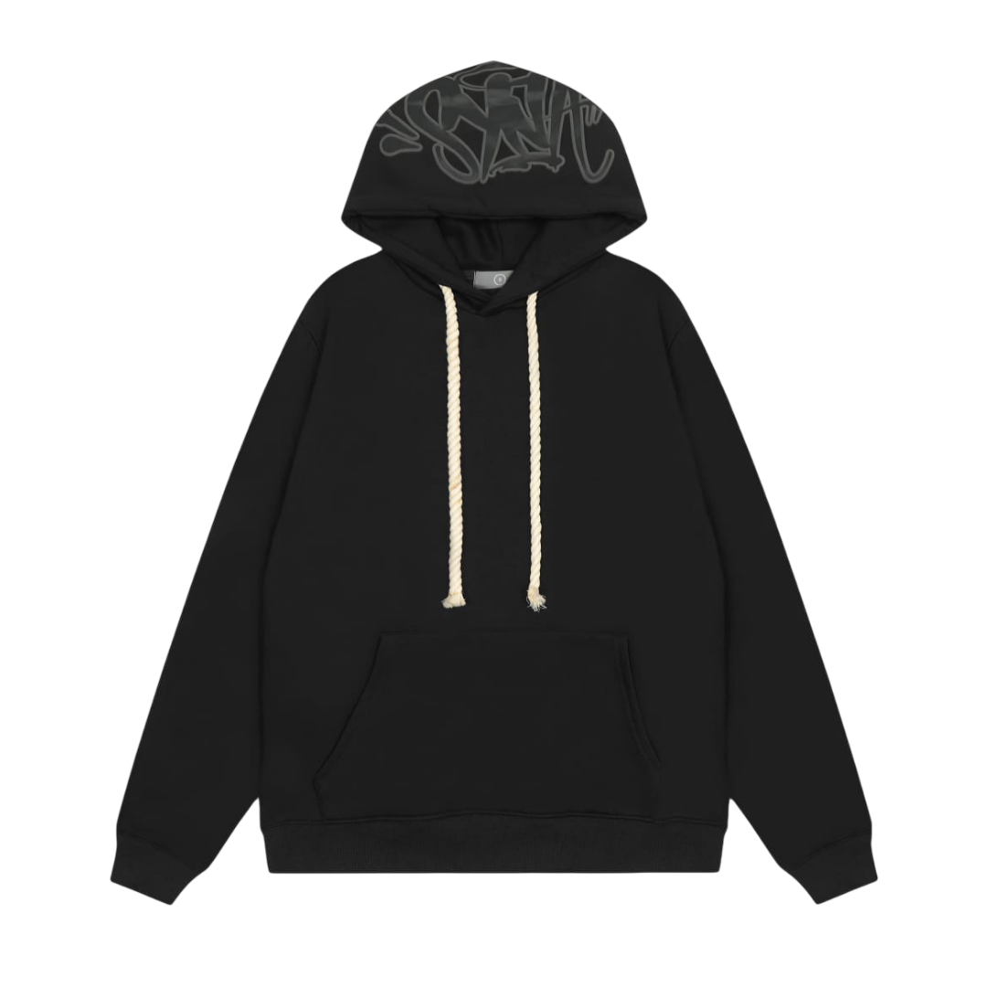 Syna World Graffiti Hood Logo Hoodie 'Black'