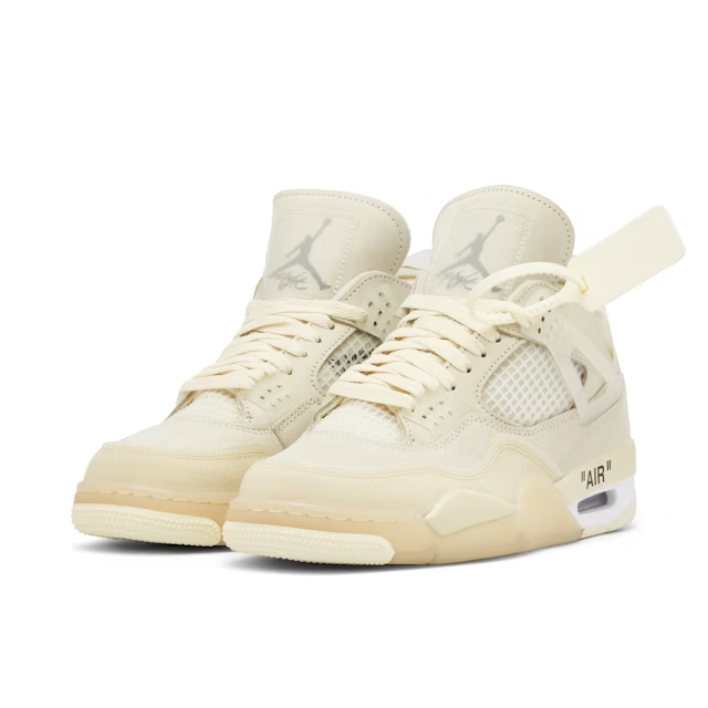 Jordan 4 "Off-White Sail"