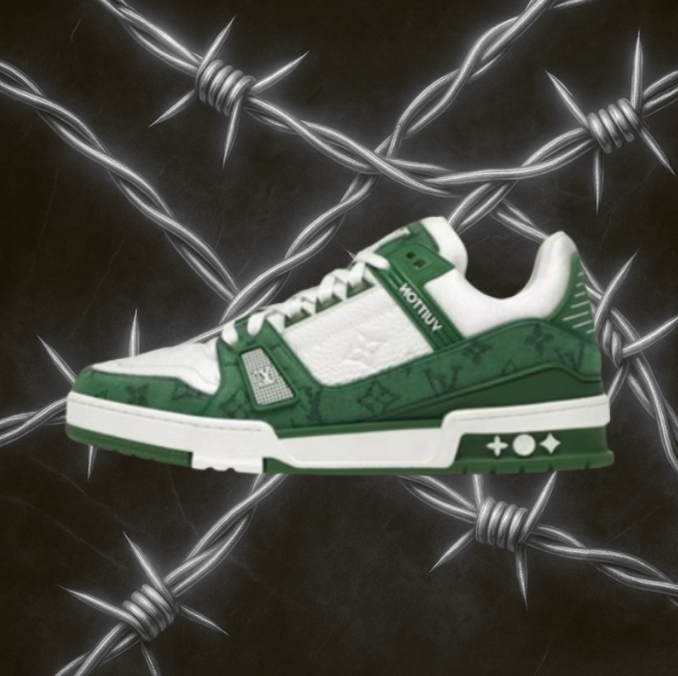 LV Trainer "Demin Green"