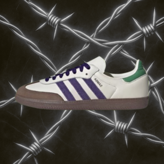 Samba "Off-White Core Purple"