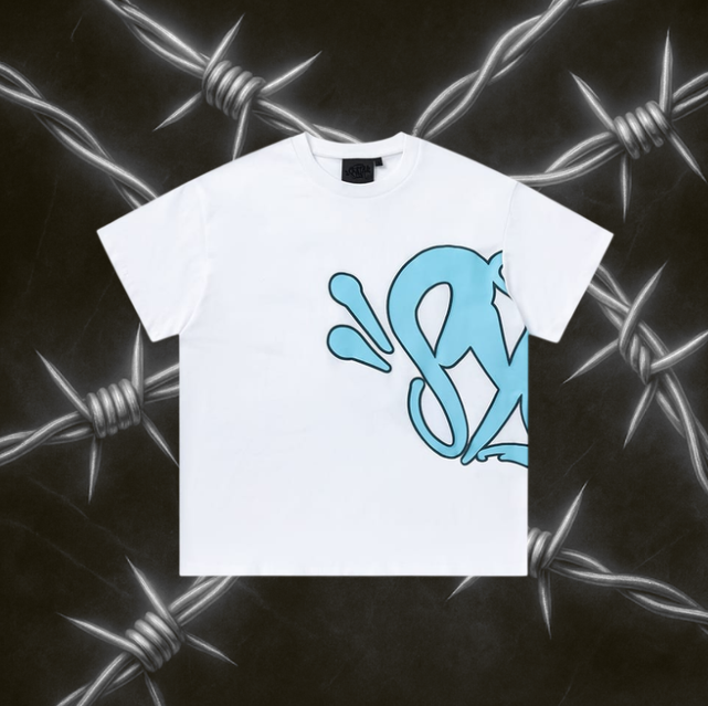 Syna World T-Shirt "White & Blue"