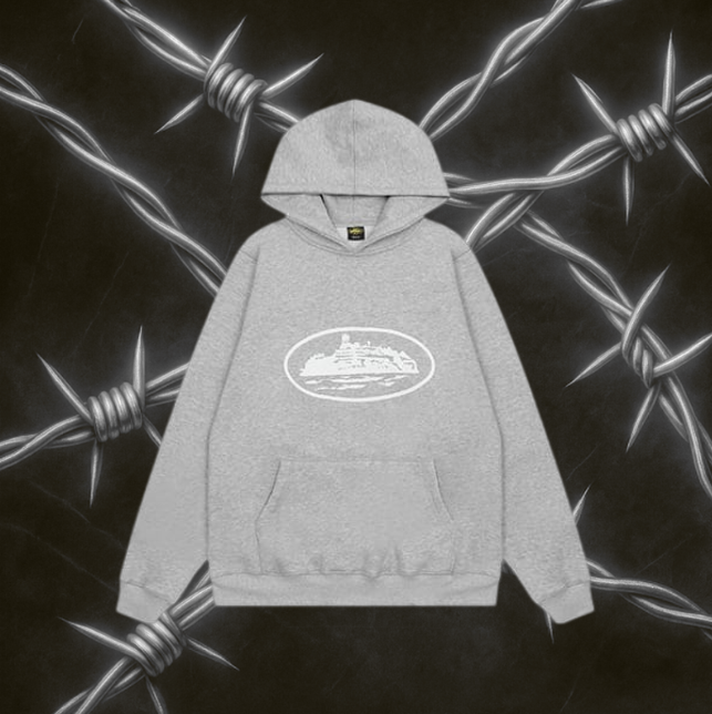 Corteiz Alcatraz Hoodie "Gray"