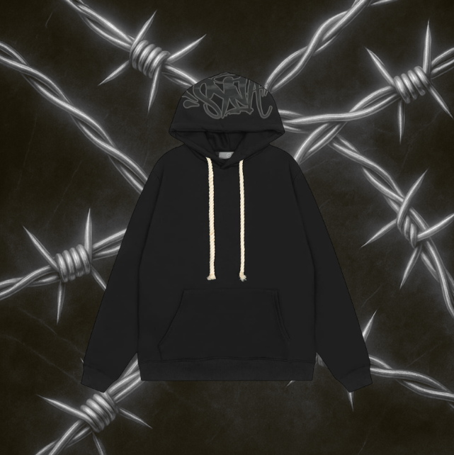 Syna World Hoodie "Black"