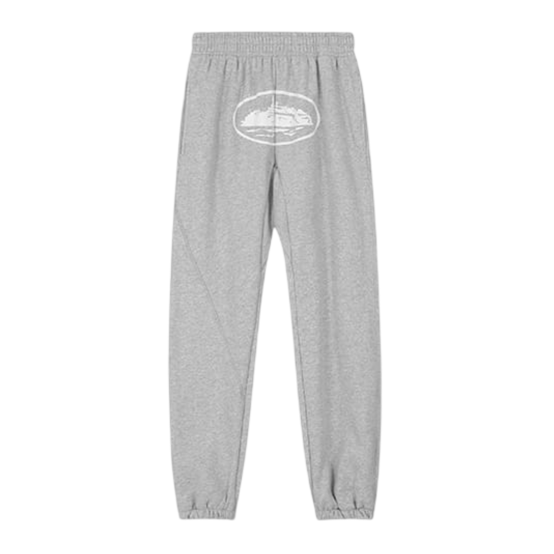 Corteiz Alcatraz Logo Sweatpants 'Grey'
