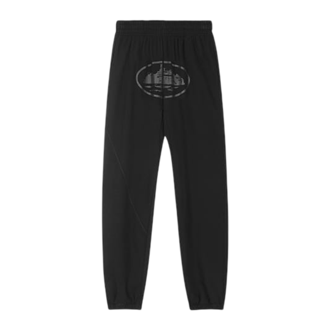 Corteiz Alcatraz Logo Sweatpants 'Black'