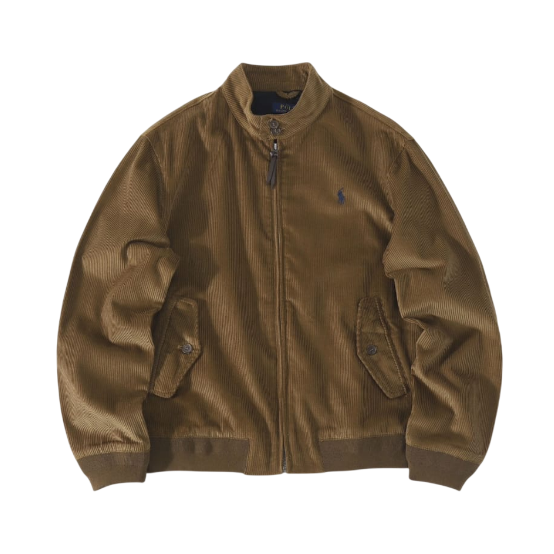 Polo Ralph Lauren Corduroy Harrington Jacket 'Tan/Brown'