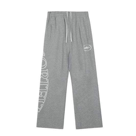Corteiz Alcatraz Laurel Wreath Sweatpants 'Grey'