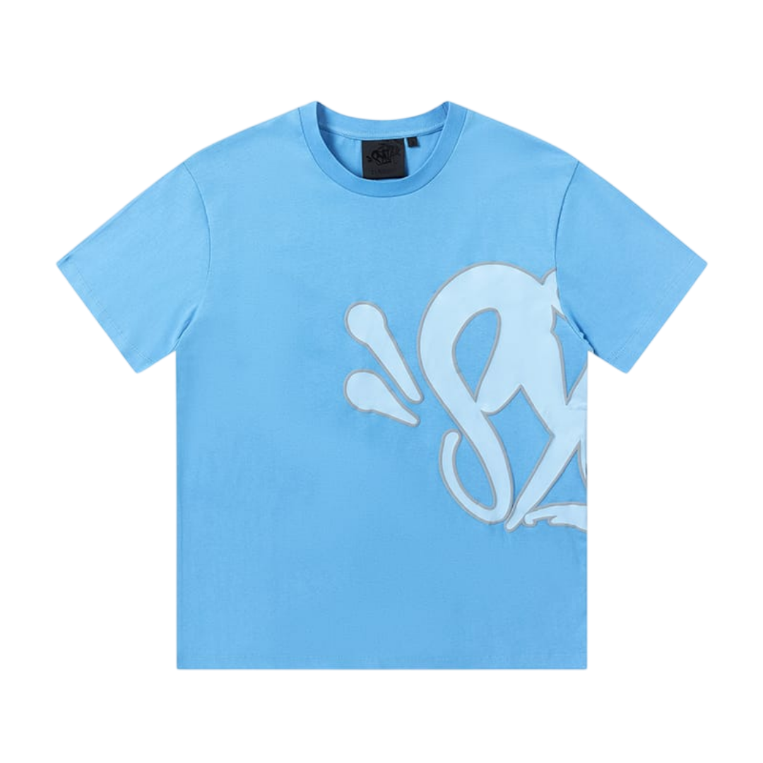 Syna World Side Logo T-Shirt 'Baby Blue'