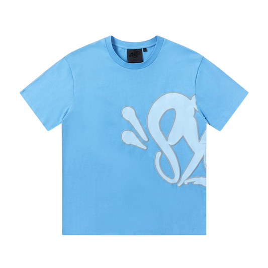Syna World Side Logo T-Shirt 'Baby Blue'