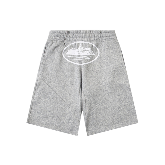 Corteiz Alcatraz Logo Sweat Shorts 'Grey'