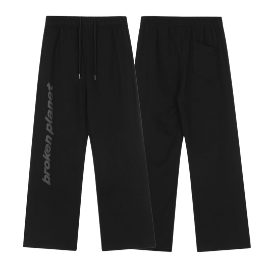Broken Planet "Hearts Are Made To Be Broken" Sweatpants 'Black/Pink'
