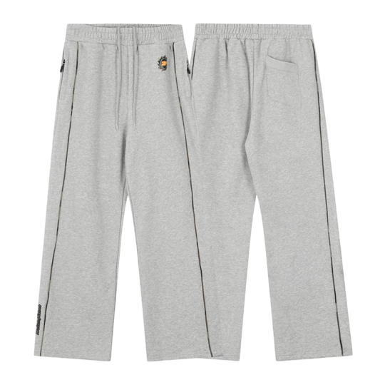 Broken Planet Technical Piping Sweatpants 'Heather Grey/Camo'
