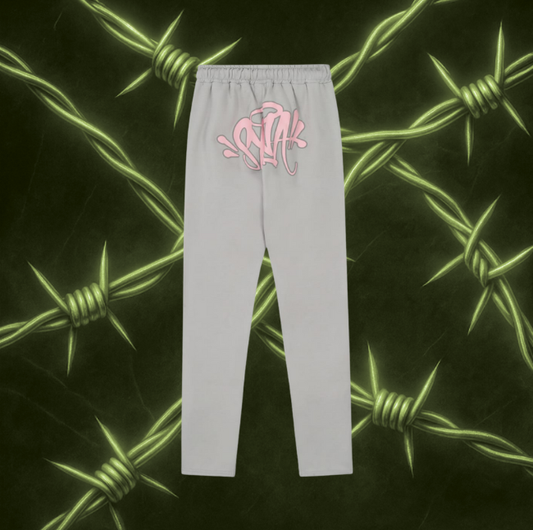Syna World Sweatpants "Gray/Pink"