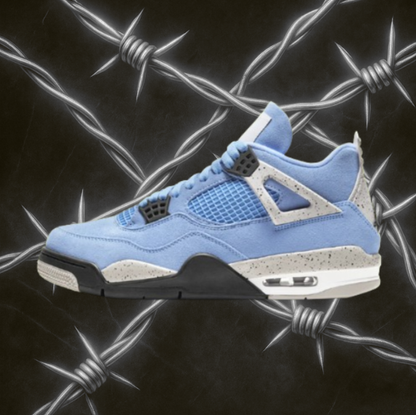 Jordan 4 "University Blue"