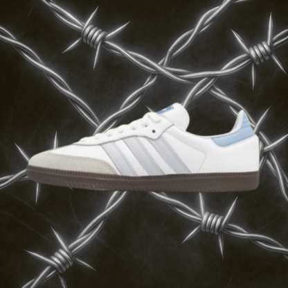 Samba "Core White Halo Blue"