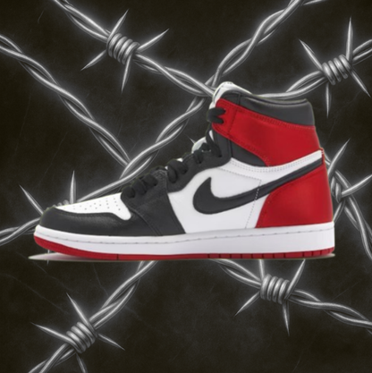 Jordan 1 "Satin Black Toe"