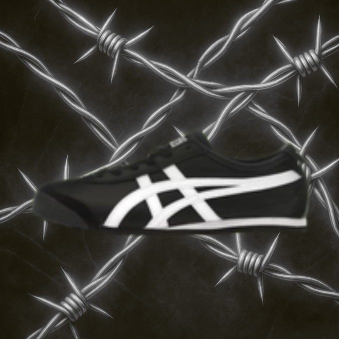 Asics "66 Black White"