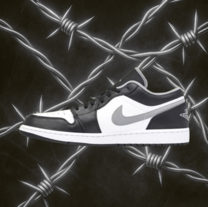 Jordan 1 Low "Black Medium Grey"