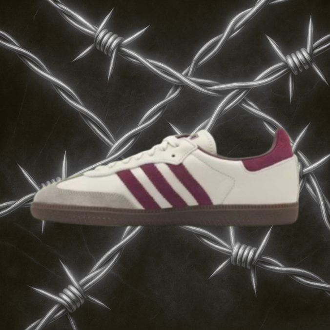 Samba "Putty Grey Maroon"