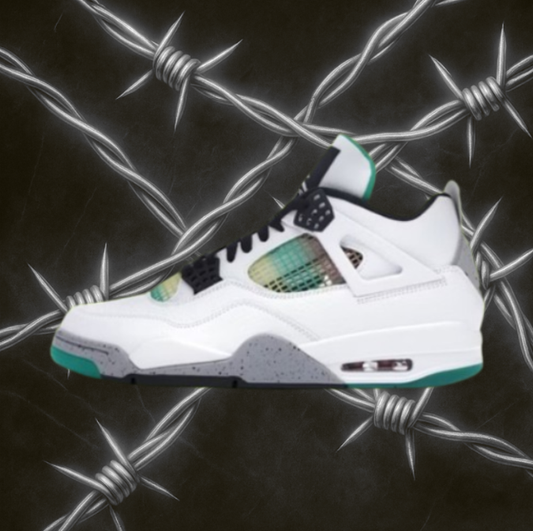 Jordan 4 "Lucid Green Rasta"