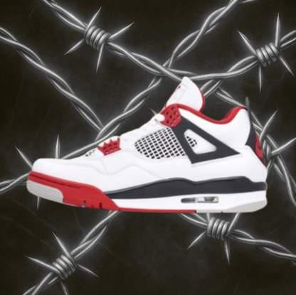 Jordan 4 "Fire Red"