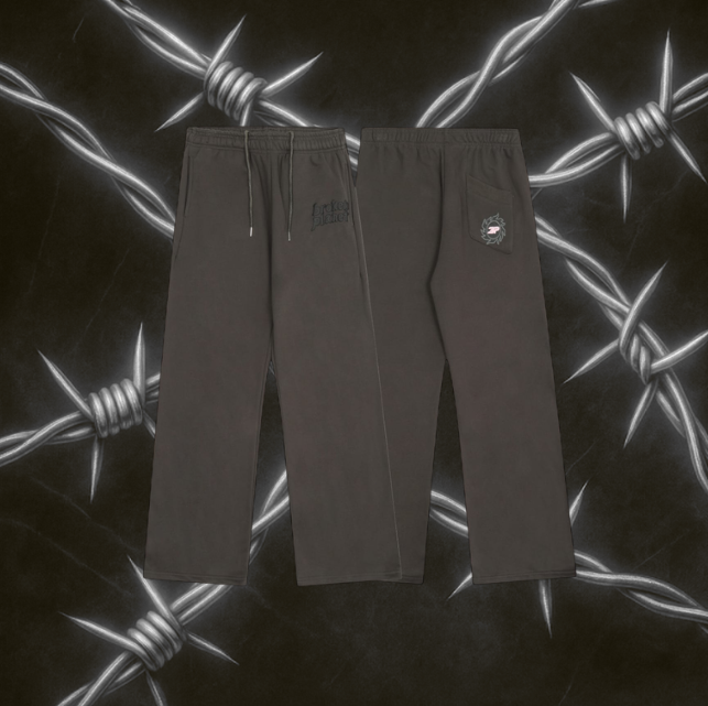 Broken Planet Stargazing Sweatpants "Soot Black"