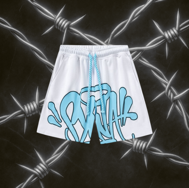 Syna World Shorts "White & Blue"