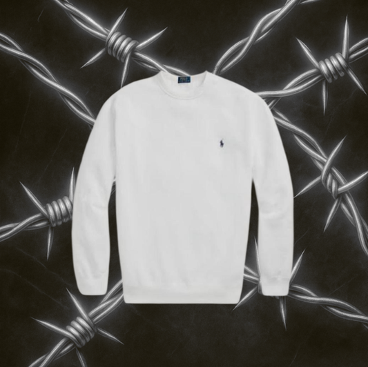 Polo Ralph Lauren Fleece Crewneck Sweatshirt "White"