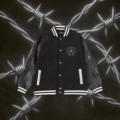 Chrome Hearts Varsity Jacket "Black"